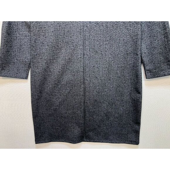 Banana Republic Women's Rayon Short Shift Dress Long Sleeve Size XS Gray Stretch - Picture 11 of 11